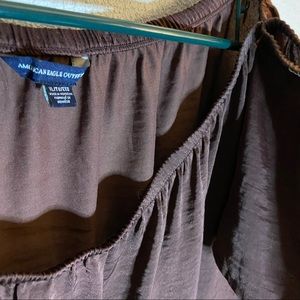 American eagle off the shoulder blouse, xl